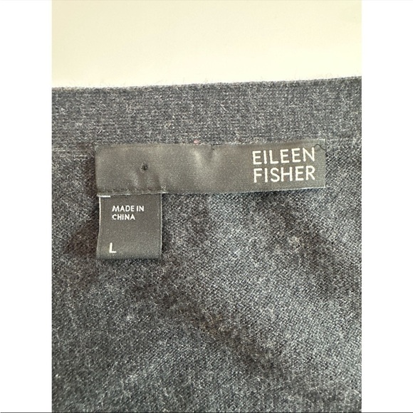 Eileen Fisher Sequin Button Down Cardigan - Picture 7 of 10